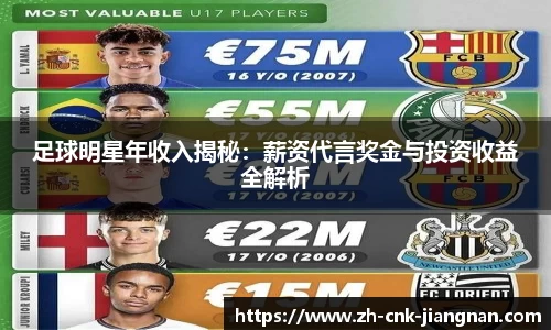 足球明星年收入揭秘：薪资代言奖金与投资收益全解析